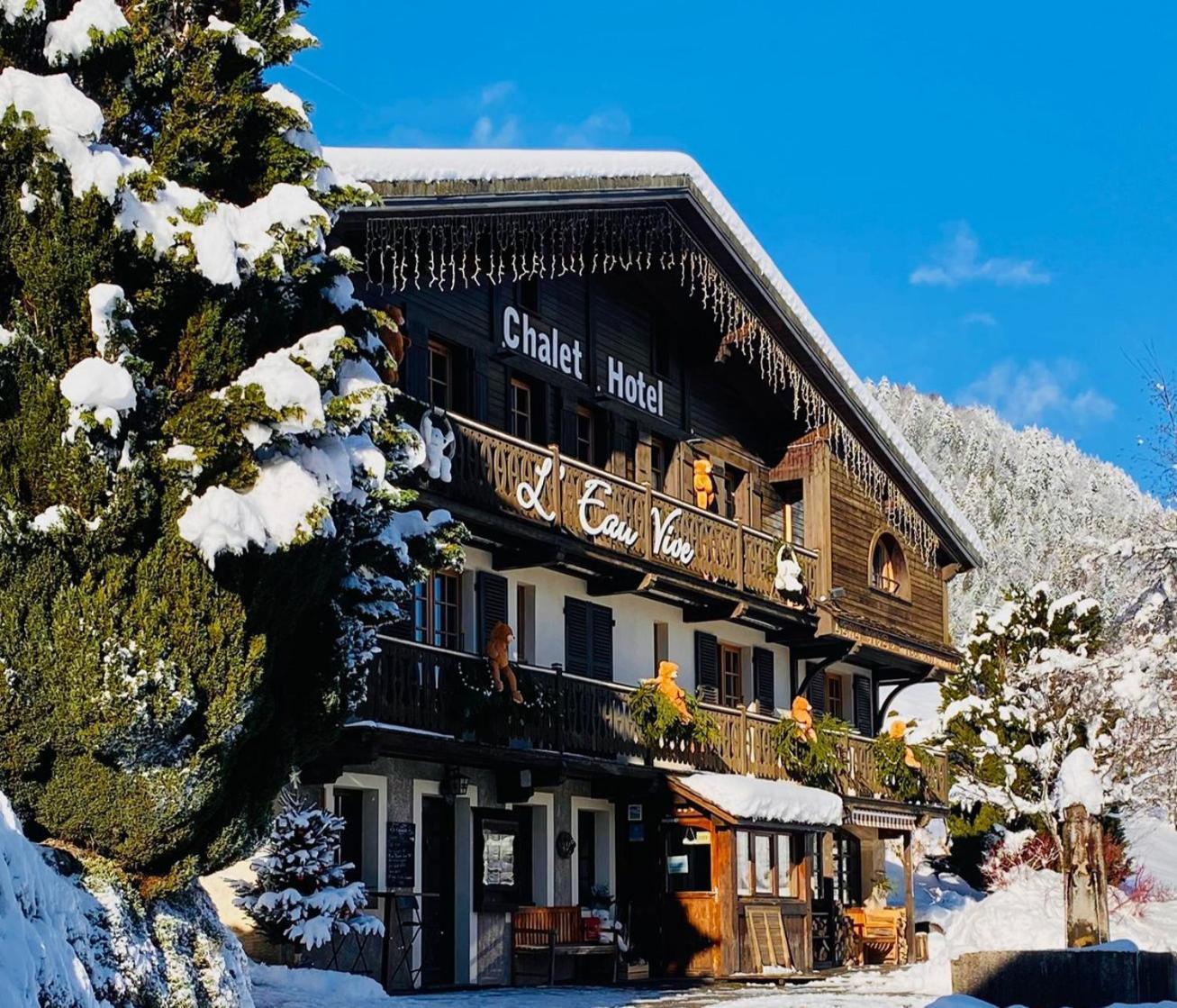 Chalet Appart'Hotel L'Eau Vive Saint-Nicolas-la-Chapelle  Dış mekan fotoğraf